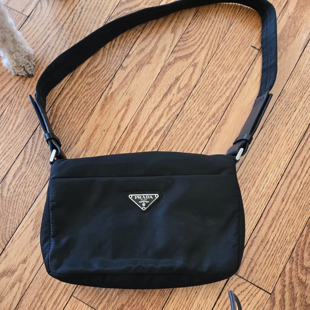 PRADA 55 Nylon Shoulder bag Vintage